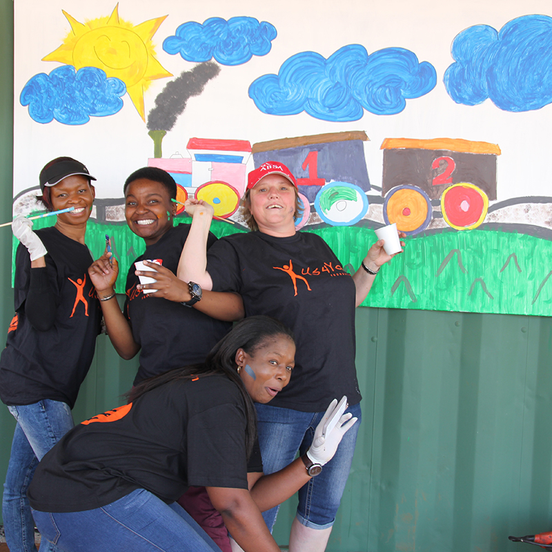 Soshanguve Paint Drive 2015 - The Us4You Foundation